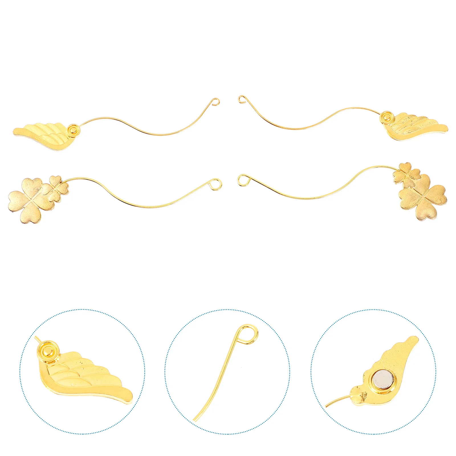 

4Pcs Eyelash Extension Rack Compact Size Portable Lash Holder Easy to Handle and Organize False Lashes Tool Display Holder