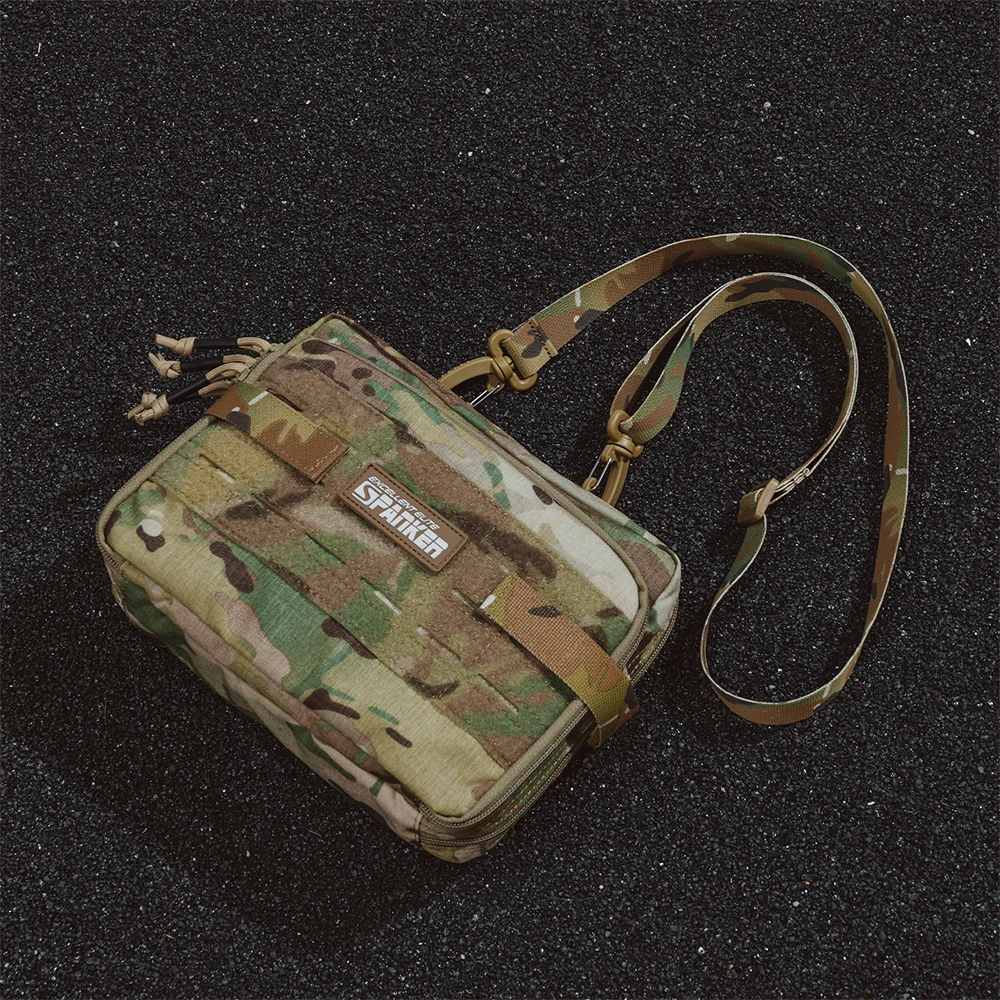 Tactical Shoulder Backpacks EDC Outdoor Shoulder Bag Nylon Molle Hiking Camping Pack Range Bag Hunting Pouches