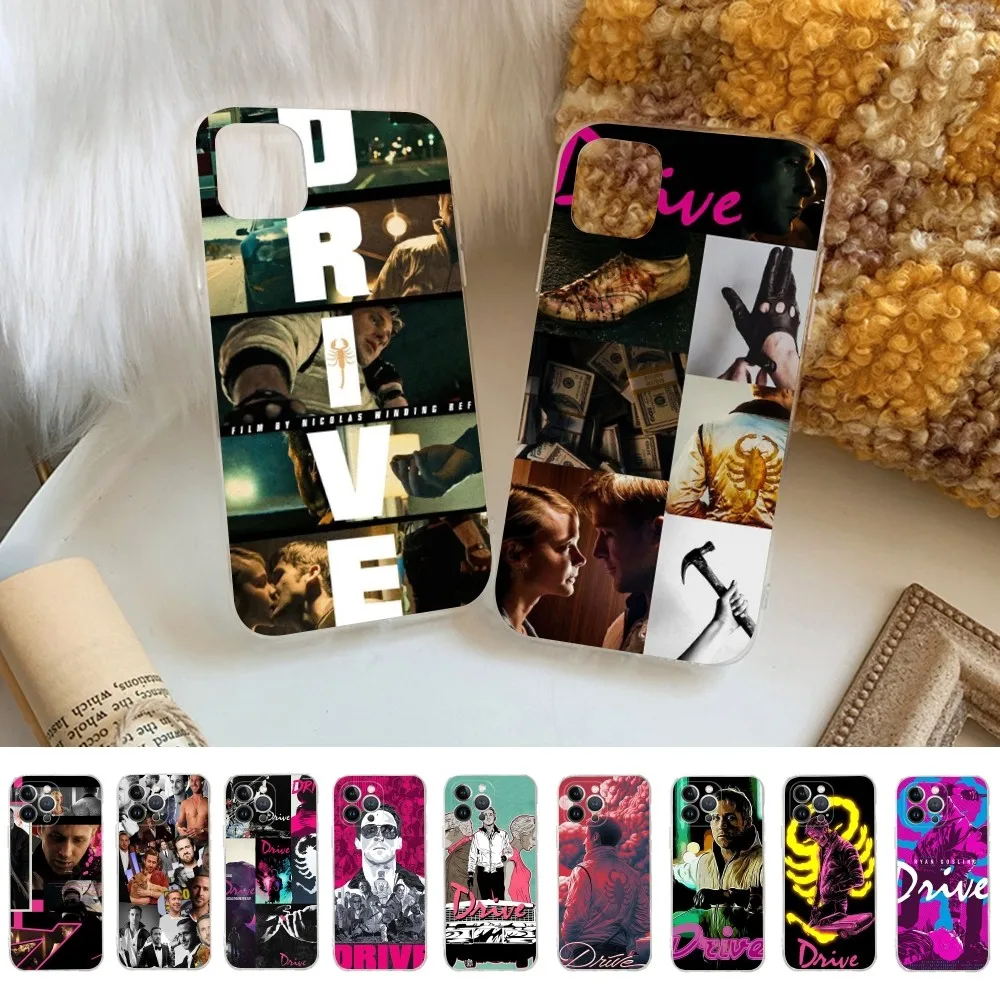 

Drive Ryan Gosling Movie Fun Art Phone Case For iPhone 15 14 11 12 13 Mini Pro XS Max Cover 6 7 8 Plus X XR SE 2020 Funda Shell
