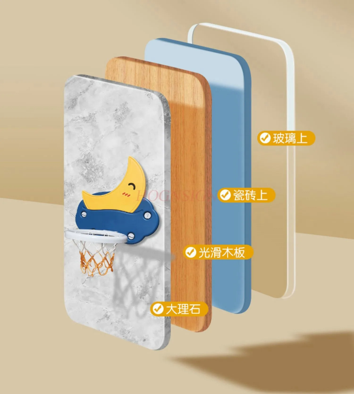 Rama do koszykówki Rama do strzelania Wisząca wewnątrz i na zewnątrz Składane zabawki dla dzieci Bez wykrawania Rama do koszykówki dla dzieci