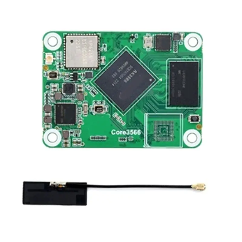 

[LXYA68Z!] Core3566 Module, Rockchip RK3566 Quad-Core Processor, For Raspberry Pi CM4,4GB With Wifi