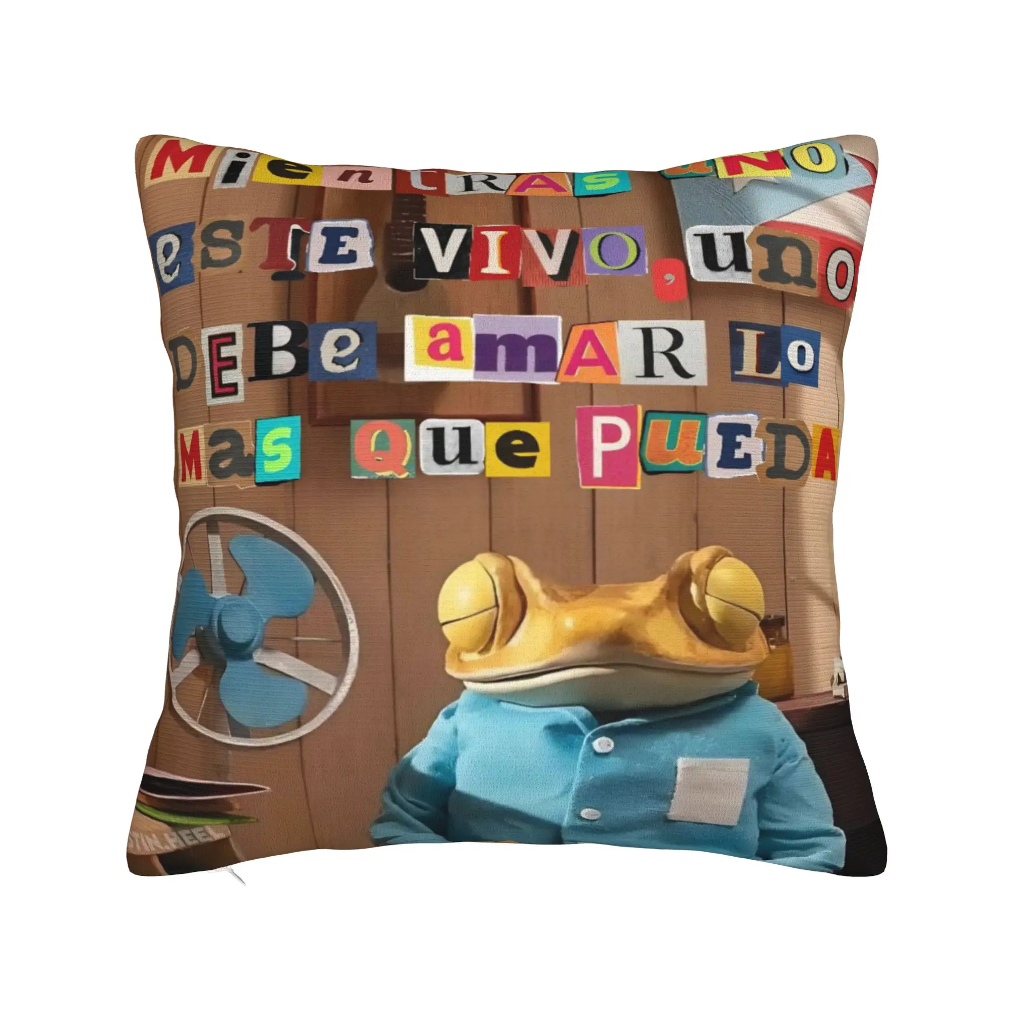 Decorative Pillow Covers Bad Bunny DTMF Tour 2026 Accessories Seat  Pillow Case Cover Drop Shipping Multiple Sizes