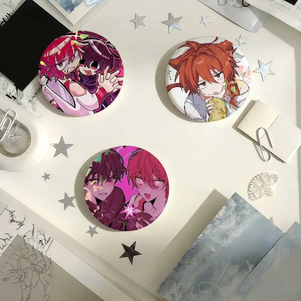 ZENO Remake Laser Badge Creative Pins Brooch for Bag Clothes Hat Decor Gifts Fans Collect