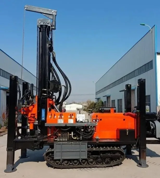 Crawler Diesel Drill 100-500m Depth Multi-Terrain Adaptability for Sand Mud and Rocky Soil Conditions
