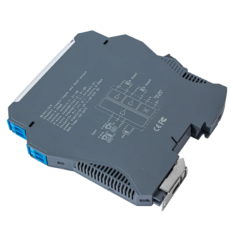 DC 24 V analoger Signalisolator, 1 Eingang, 1 Ausgang, 35 mm DIN-Signalisolationsverteiler, 4–20 mA bis 0–10 V bis 1–5 V, analoger Signalgenerator