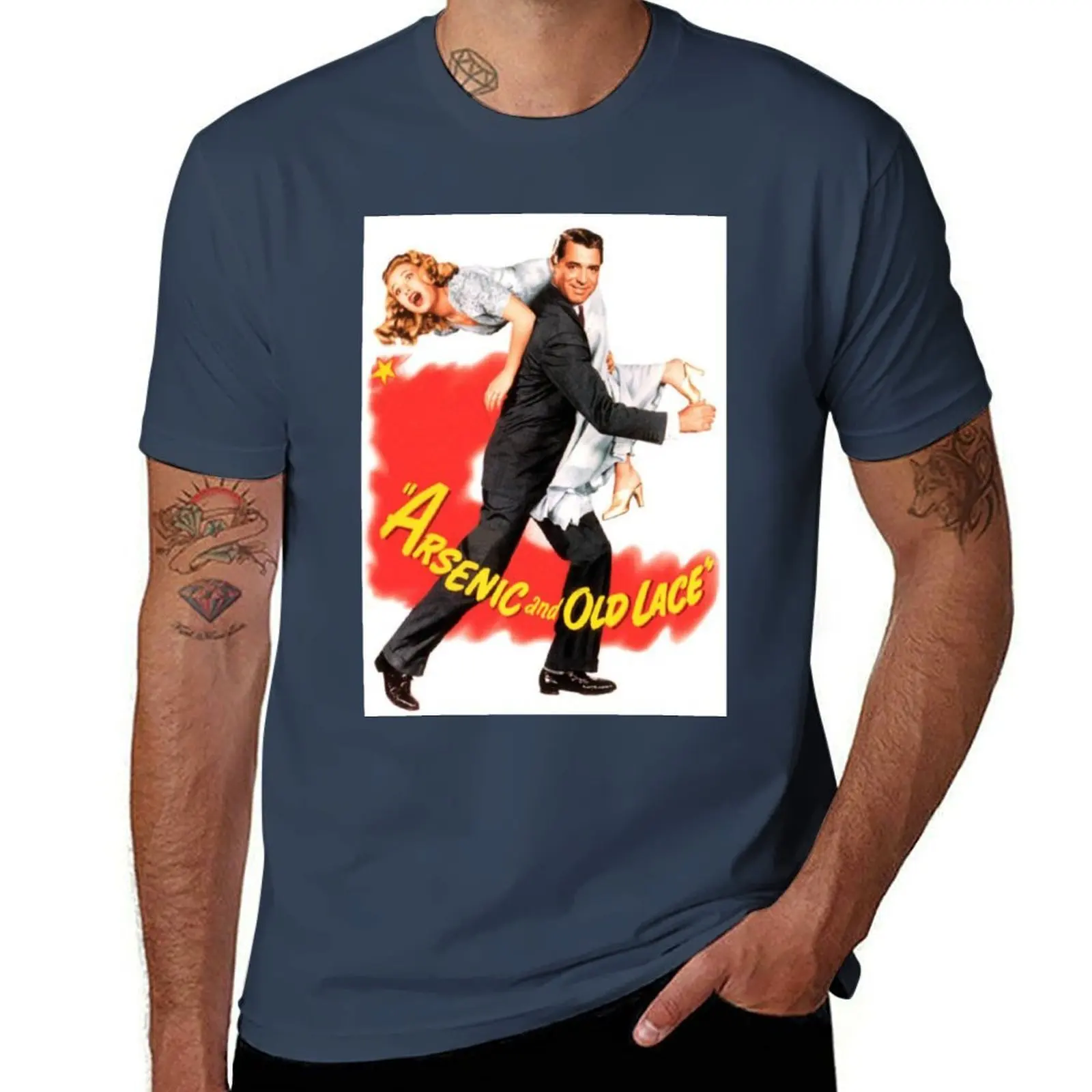 Arsenic and Old Lace T-Shirt Big Size Daily Wear T-Shirt