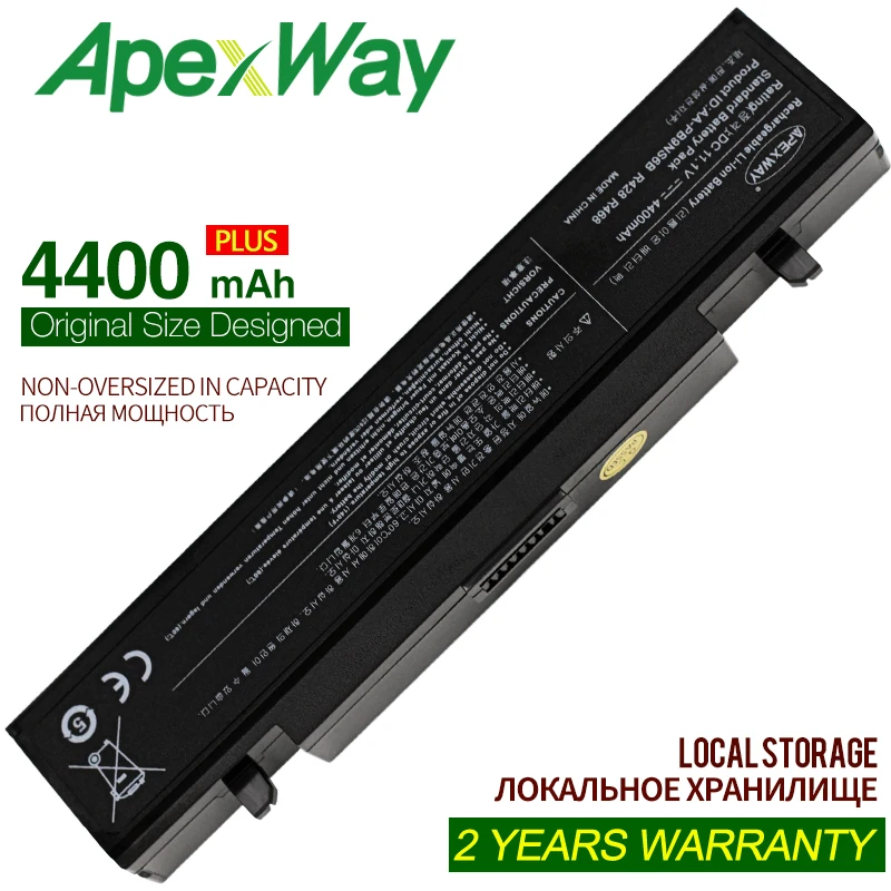 

4400mAh 11.1V Laptop Battery for Samsung AA-PB9NC6B R428 R525 R430 Q320 R468 NP-Q320-AS03 NP-Q320-AS04 R429 NP-R519 AA-PB9NC5B