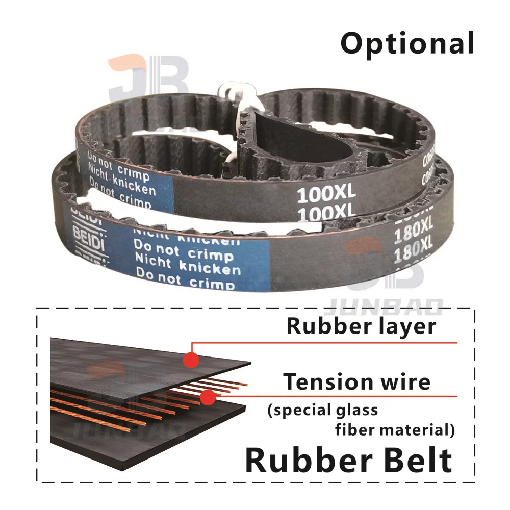 746-1041mm Length, XL Timing Belt, Model 294XL 296XL 300XL 302XL to 410XL, Rubber synchronous belt, for DIY/CNC/3D printers