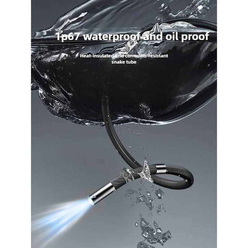 

Mobile Phone Endoscope High-definition Car Maintenance 360 Degree Rotating Camera Sewer Industrial Grade Pipeline Inspection