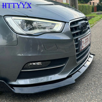 Fit For AUDI A3 8V 2012-2016 Sedan Car Front Bumper Splitter Lip Diffuser Body Kit Spoiler Guard(Not For S-Line MODELS)
