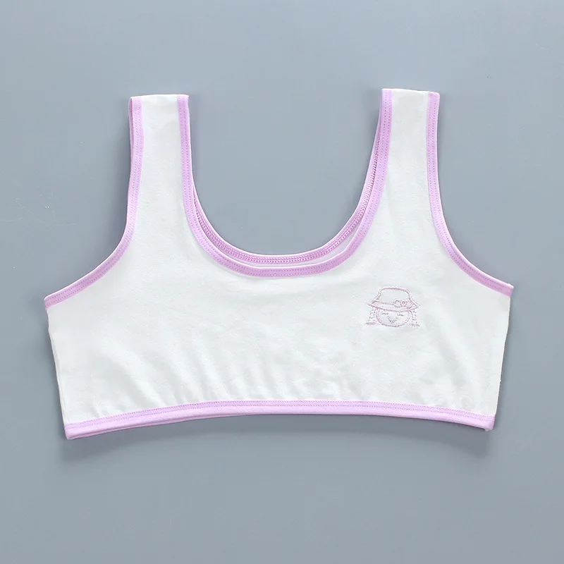 Bra for Girls 12 years Underwear Tops for Teens Lingerie Children Sport Training Bras Tank Kids Undies Undercloth 7-14T