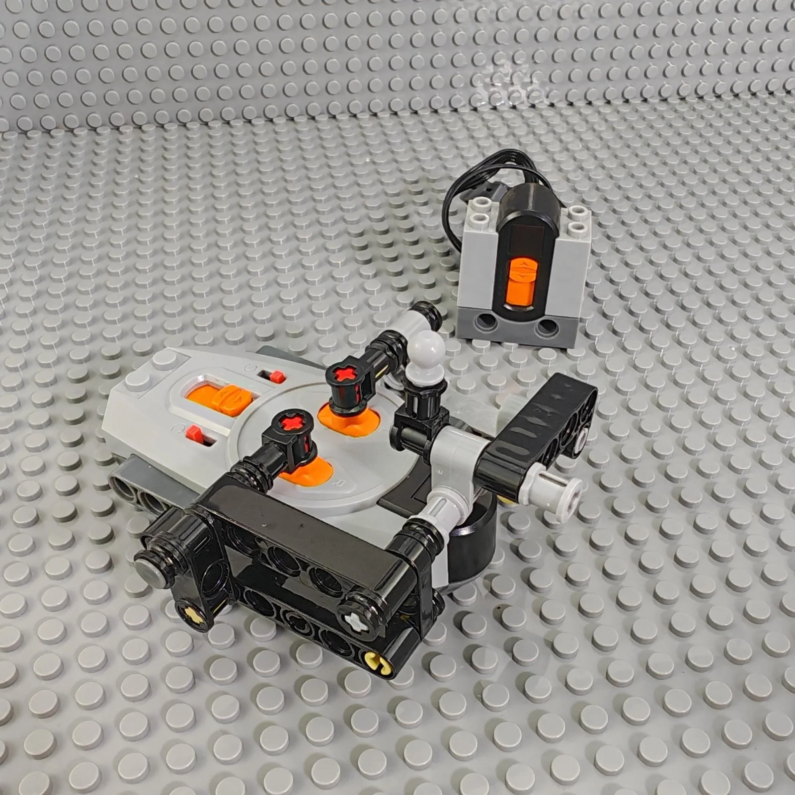 Controlador de manija de coche a la deriva, bloques de construcción técnicos, funciones de potencia, parte 58122, Control remoto, juguetes de reacondicionamiento DIY para niños