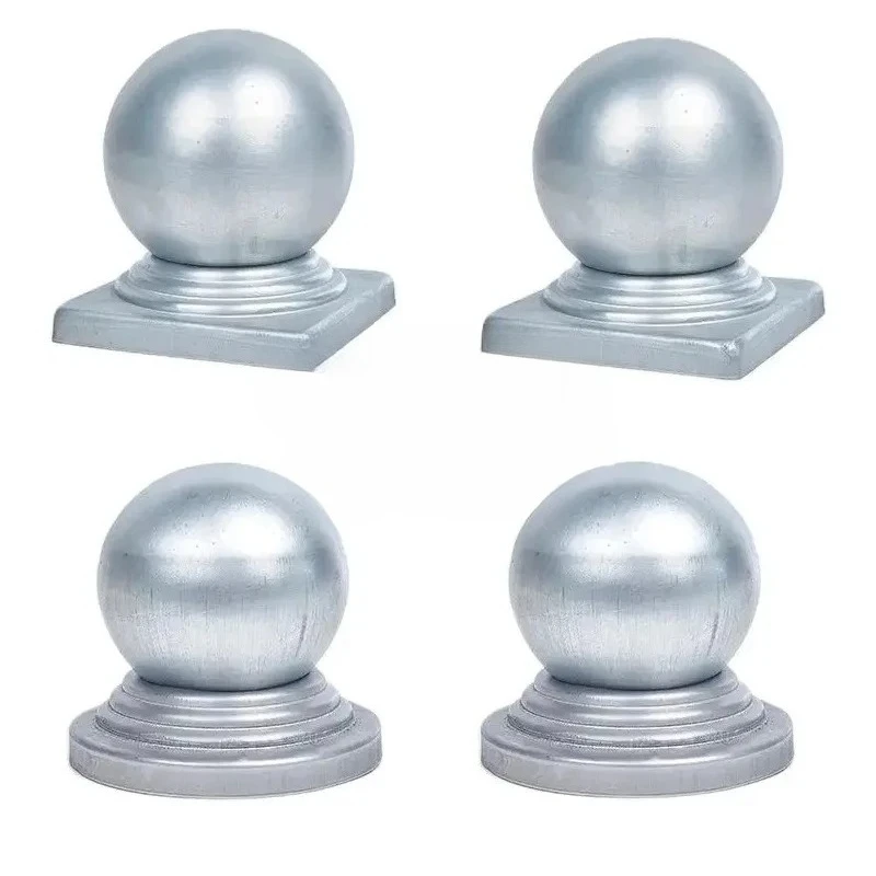 4-pecas-tampas-de-poste-de-aco-galvanizado-cupula-de-extremidade-de-bola-para-postes-de-guarda-corpo-de-cerca-redonda-quadrada