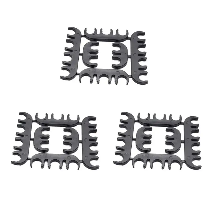 A48P-3X Ignition Lead Wire Divider Separator Loom Clip Ht Lead Holders Clamp Spacers 8Mm For Chevy Ford