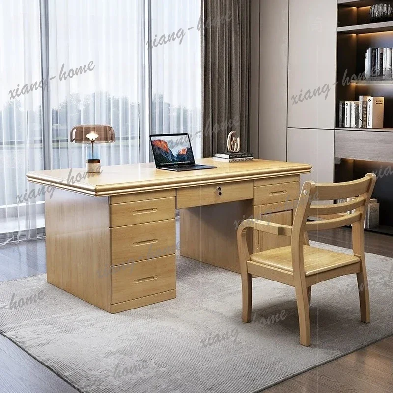Factory Direct Low Price Drawer Computer Table Office Organizer Study Laptop Computer Desks Reading Storage Mesas De Computador
