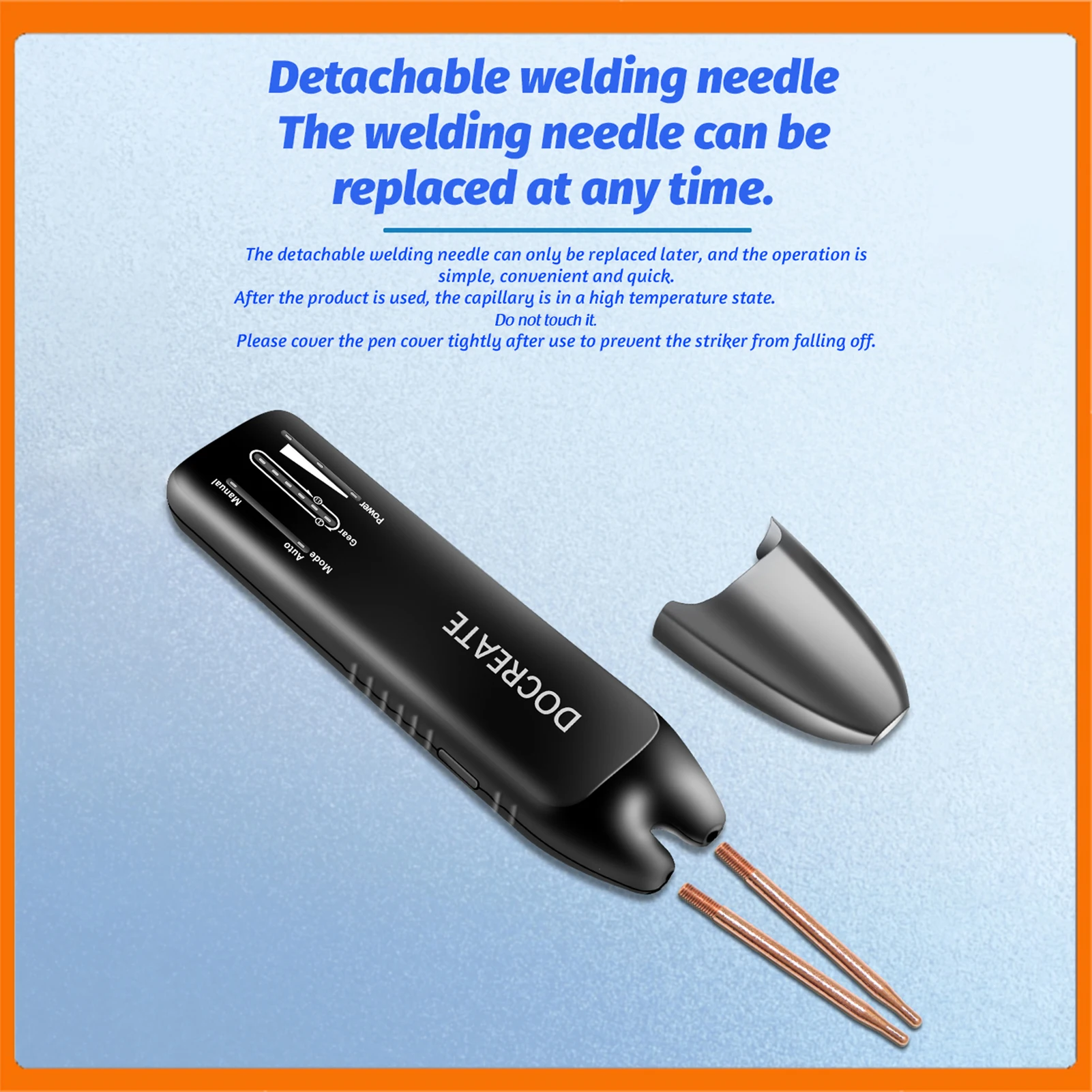 

Battery Spot Welder with 11 Gear Adjustable Spot Welder Automatic and Manual Modes Detachable Smart Temperature Detection System