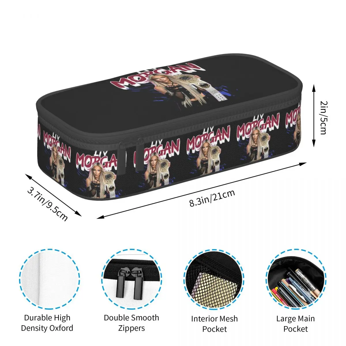 Пенал Liv Morgan для студентов, подарки, коробка для ручек, сумка для карандашей, канцелярские принадлежности, сумка-держатель для ручек