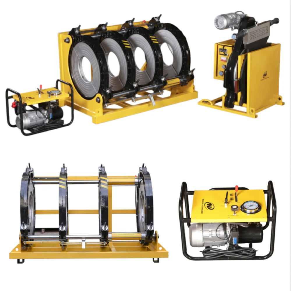 New Large Diameter 200-400mm Hydraulic Butt Fusion Welder CE ISO Certified 7KW HDPE/PPR/PVDF Water Main Pipeline Jointing