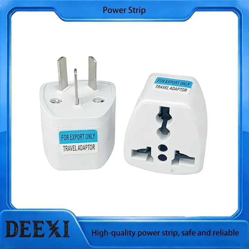New All‑in‑One Travel Power Adapter 3‑Pin AU Plug Converter US/UK/EU to AU Charger For Australia & New Zealand