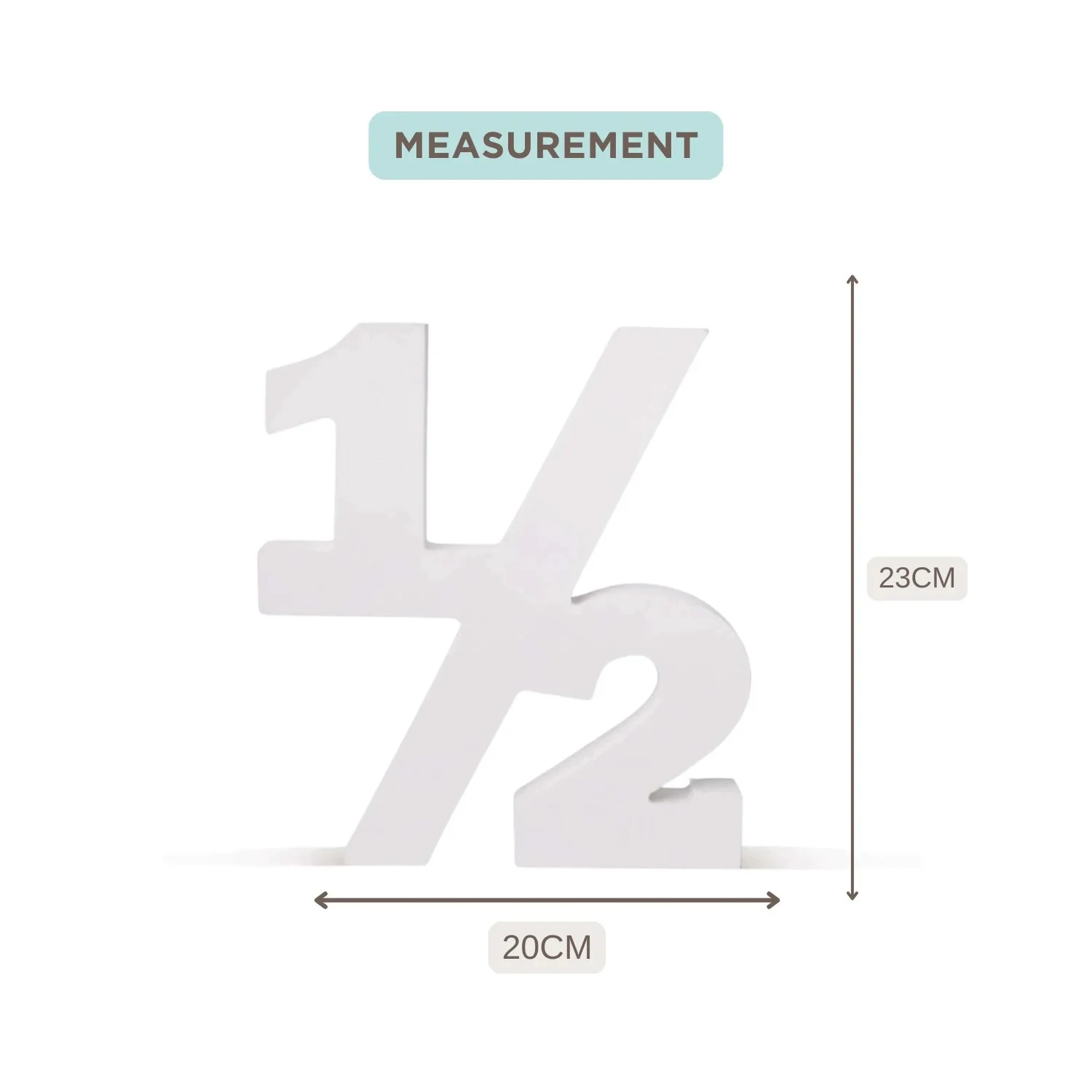 Newborn Photoshoot Props Baby Milestone Photo Decor 0-12 Months Natural Anniversary Digits Shower Birthday Backdrop Decorations