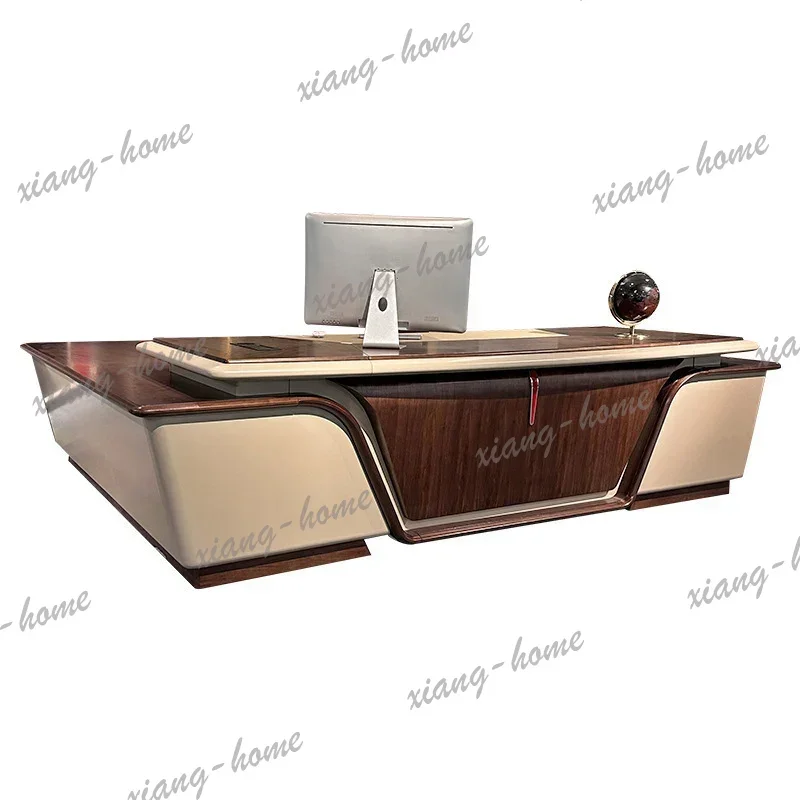 Factory Direct Drawers Luxury Office Desk Aesthetic Ladies Modern Laptop Office Desk Executive Modern Conference Escritorio Ofic