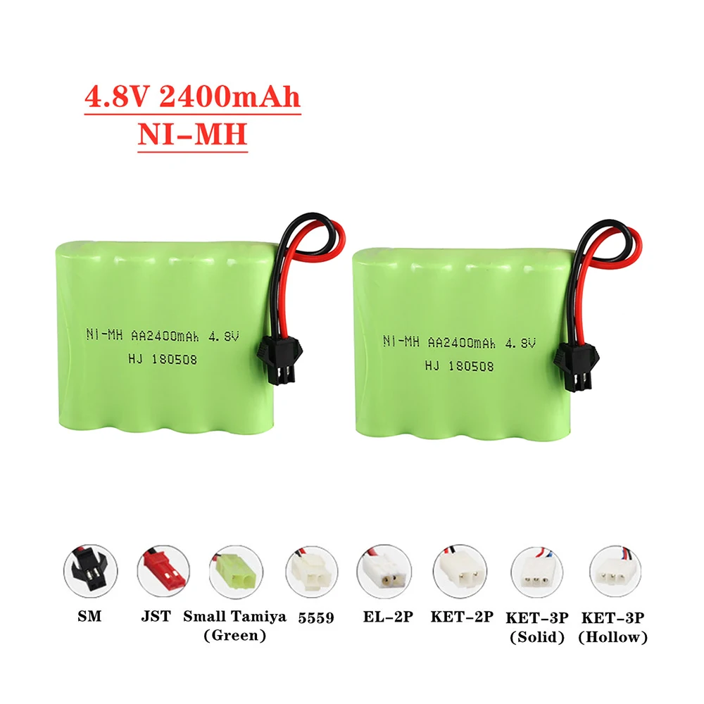 

High Rate NiMh AA 4.8v 2400mah Battery For Rc Toys Cars Tanks Robots Boats Guns Lighting Facilities Rc Toys Rechargeable Battery