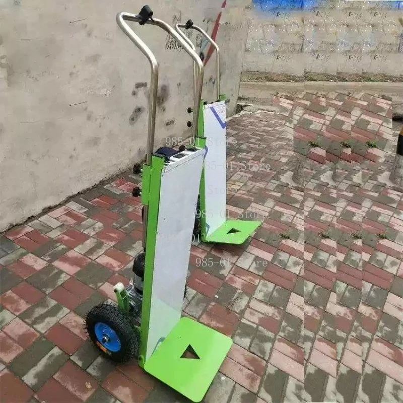 400kg 1200W Electric Stair Climbing Car Hand Trolley Climber Cart Flat Truck Stair Climbing Machine