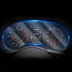 Car interior Instrument panel membrane LCD screen TPU protective film decoration Anti-scratch refit For Audi A3 8P 8V 2013-2019