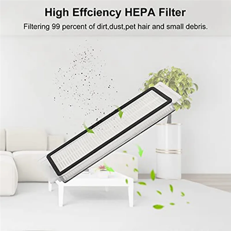 A74X-Accessories For Roborock S6 Pure, S6, E4, S4 Max, S6 Maxv, S5, S5 Max, S4, E20 E25 E35 S50 Robot Vacuum