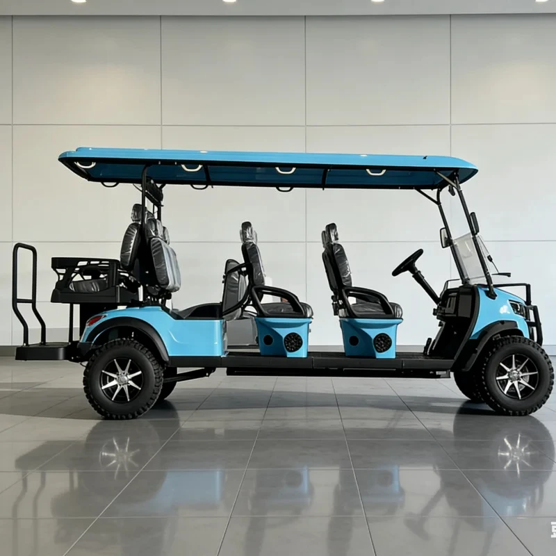new Brand New CE Certified 4+2 6 Seater Street Legal Custom Made 5kw/4kw OEM Electric Hunting Scooter Mini Electricars Scooters