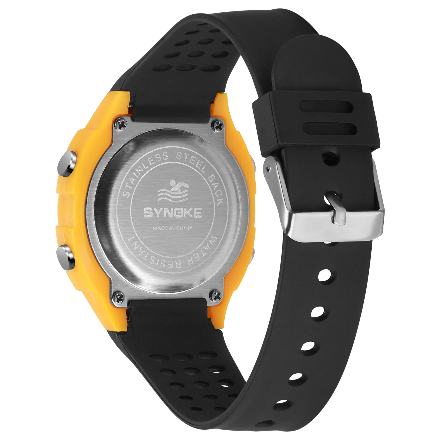 SYNOKE Student Sport Watches Luminous Fashion Waterproof Clock Multifunction Digital Watch for Kids