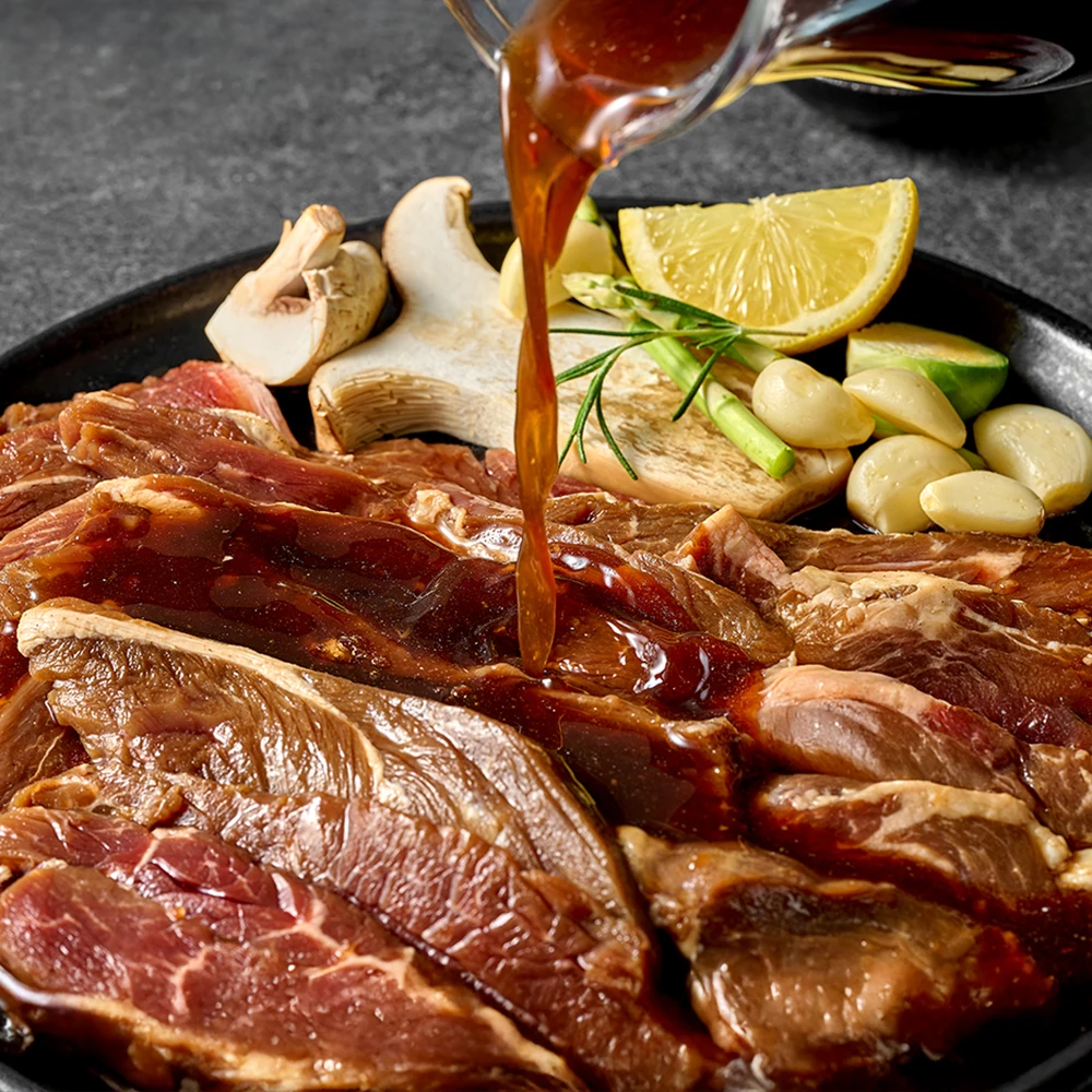 ★   بطن لحم الخنزير المتبل اللذيذ 400 جرام × 2 عبوة