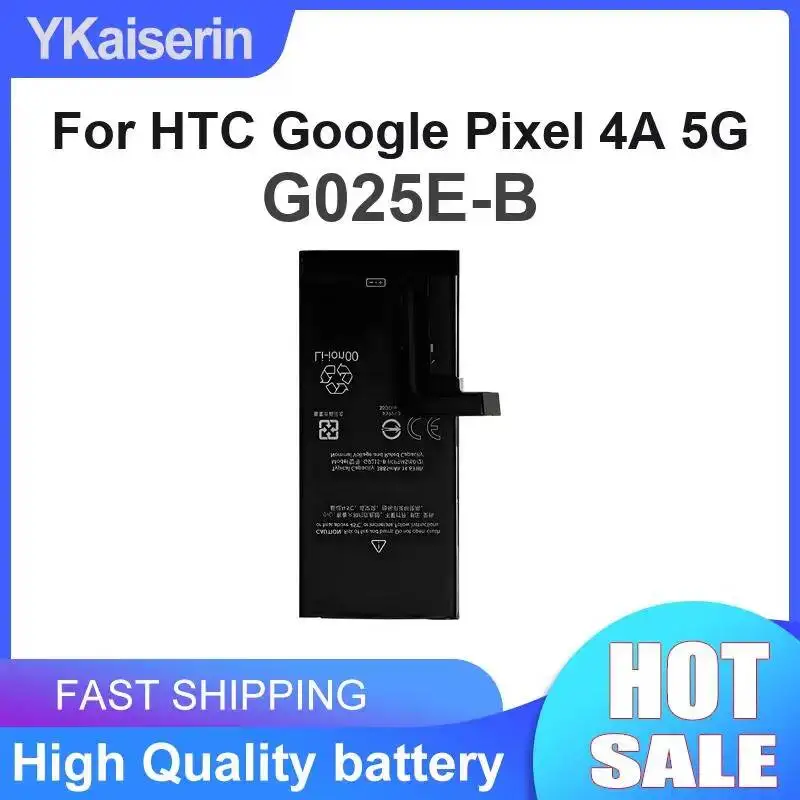 Replaceable G025E-B 3885mAh Mobile Phone Battery For Htc Google Pixel 4A 5G
