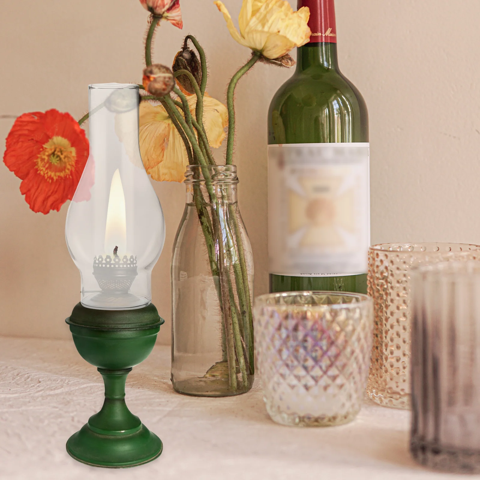 

Lantern Glass Cover for Lamp Accessories Oil Covers Lamps Lampshade Camping