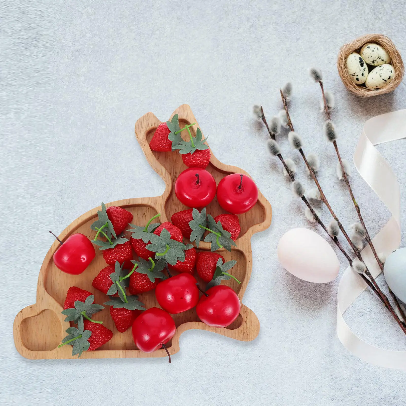 Charcuterie Board Serving Dishes Wood Plates Trays for Food Cheese Platter Entertaining