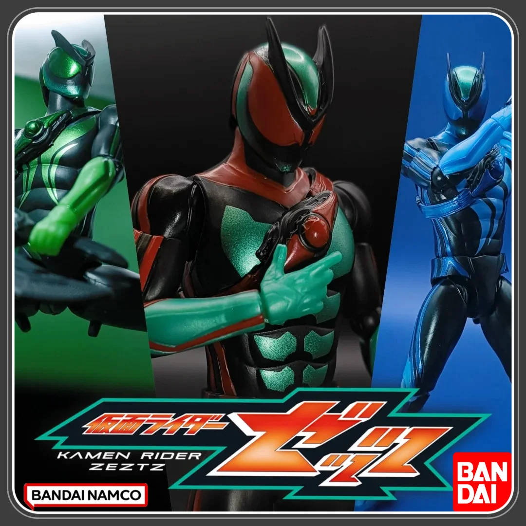 

Bandai Namco Kamen Rider Zett Zeztz ZZZ Action Figure Poseable Dolls Muscle Impact Tech Surge Lingxi Recovery Collectible Toy