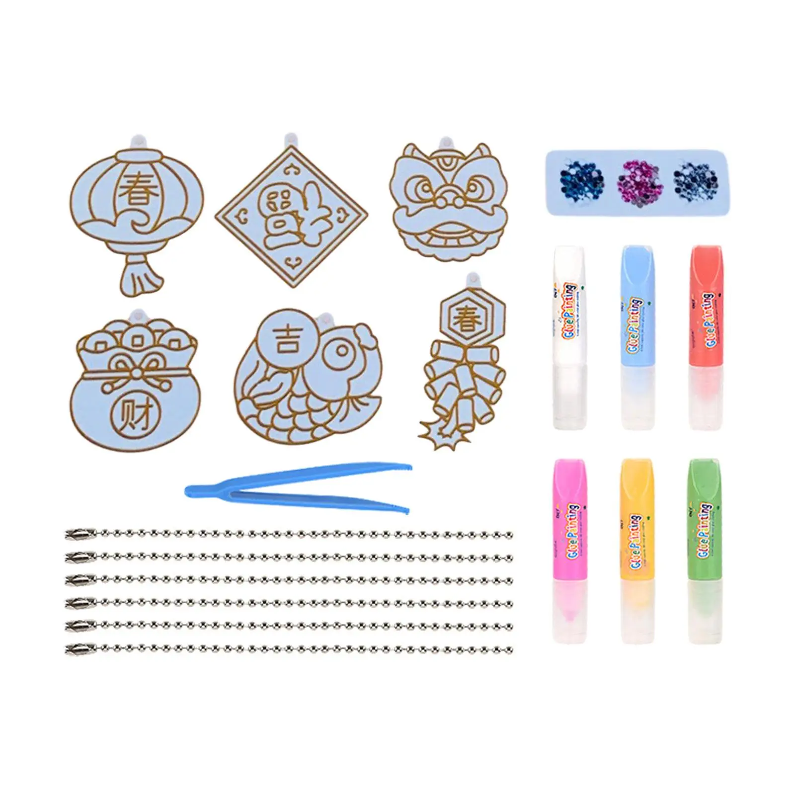 DIY Crystal Paint Arts and Craft Kits Painted Decoration Handmade Drawing Toys