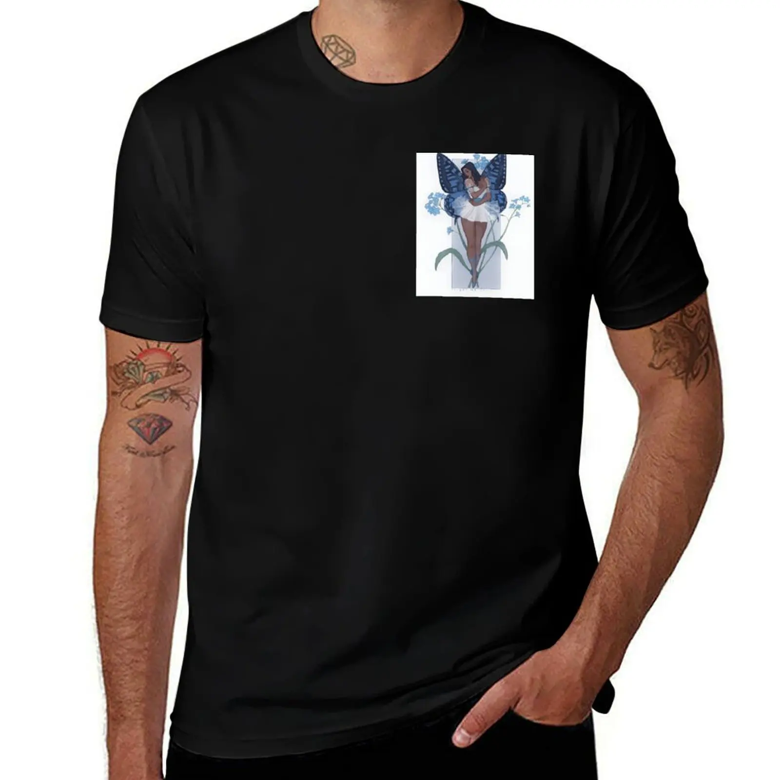

forget-me-not T-Shirt anime figures customizeds gifts for boyfriend compression shirt men