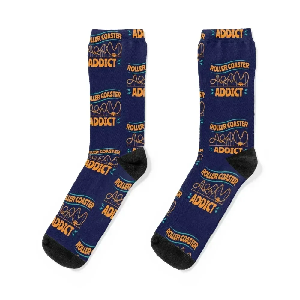 

Roller Coaster Addict Socks soccer anti-slip Wholesale japanese fashion Socks Women Men's