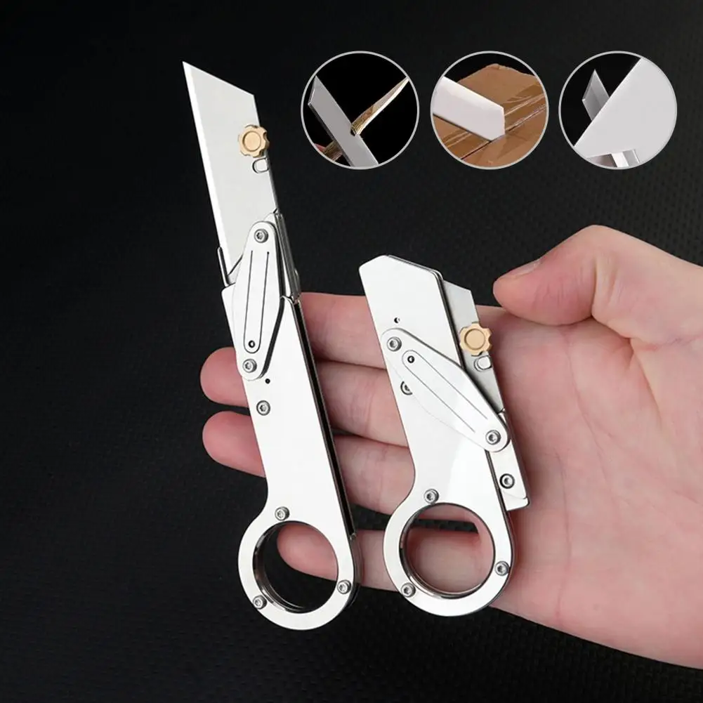 Mainan Pemotong Penghilang Stres Alat Pemotong Presisi Pemotong Lipat Baja Tahan Karat Portabel Tugas Berat untuk Saku Saat Berpergian