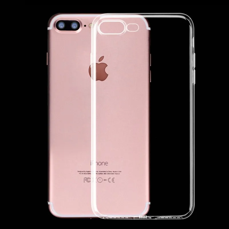 Hochwertige, klare TPU-Hülle für iPhone 7 Plus 6 6S 7 8 Plus X Xs Xr 11 12 Pro Max SE 2020 Transparente Stoßstangen-Softcover-Hülle