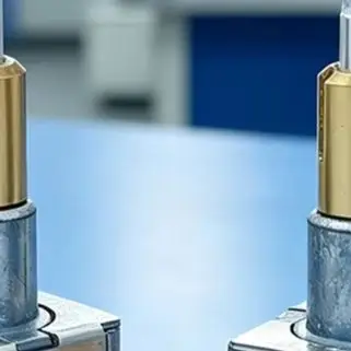 2PCS For EC110701N2B Rotary Encoder Dual Shaft With Push Button Switch 30 Position 15 For Pulse Output Metal Yellow Industrial