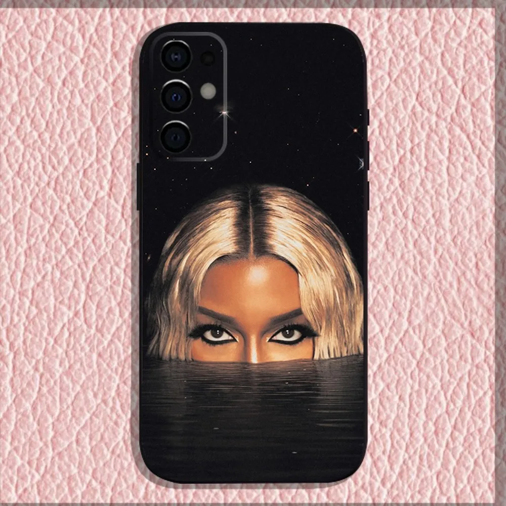 V-Victoria Monet Phone Case For Samsung S24,S21,S22,S23,S30,Ultra,S20,Plus,Fe,Lite,Note,10,9,5G Black Soft Shell