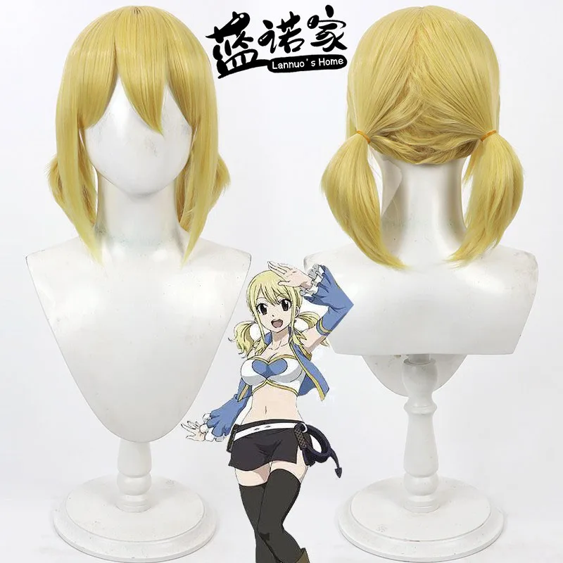 

Аниме Люси Хартфилия Cos Косплей Парик Хэллоуин Карнавал Вечеринка Реквизит Синтетические волосы Термостойкое волокно + Кепка для парика