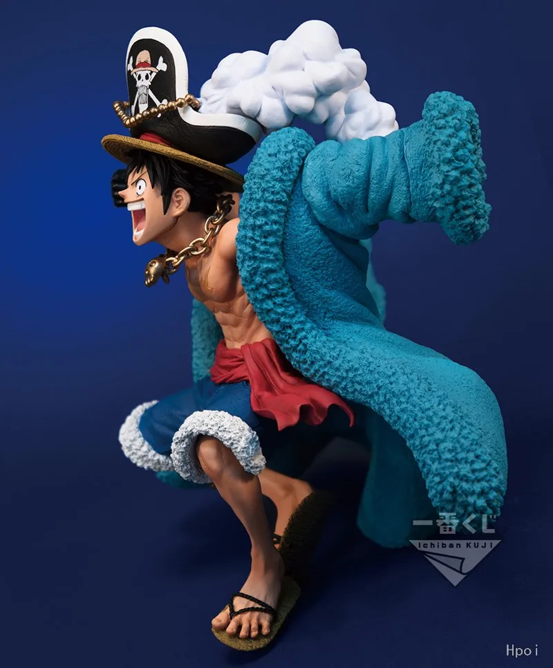 Monkey D Luffy Anime Figure Model Toy, Zero One Piece, 20 ° Aniversário, Action Figure PVC, Coleção Presente, 12cm