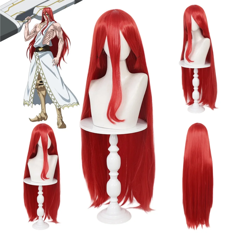 

Парик для косплея Тора из аниме Record of Ragnarok, парик Тора для Хэллоуина, реквизит для вечеринки, парик с сеткой-розой