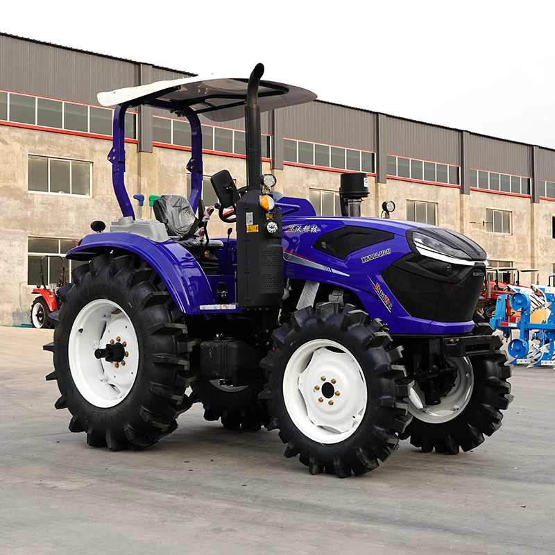 Factory Directly Supply Cheap Price 4wd Compact 30hp 50hp 80hp 120hp Mini Small Garden Farm Agriculture Tractor