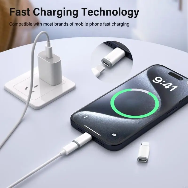 T5EA Type C Male Adapter Malinum Connector to -type C Proderves for Phone 16