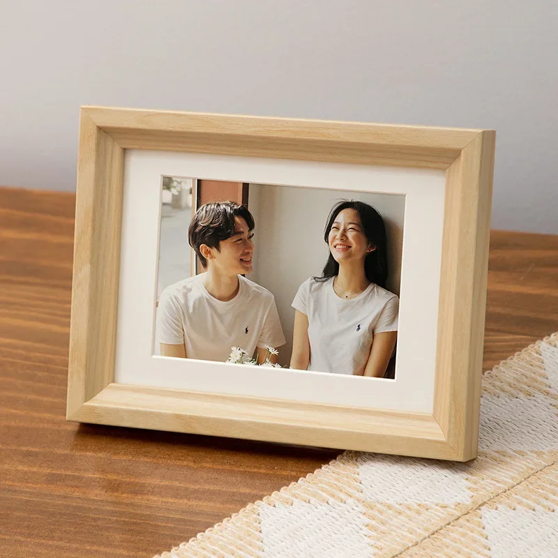 Minimalist Picture Frame Creative Decorative Tabletop Photo Frame for Memorable Moments | Simple Design Photo Display Frame