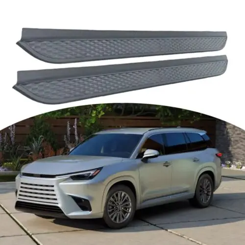 2Pcs Fits for All New Lexus TX 2024Door Fixed Side Step Running Board Nerf Bar